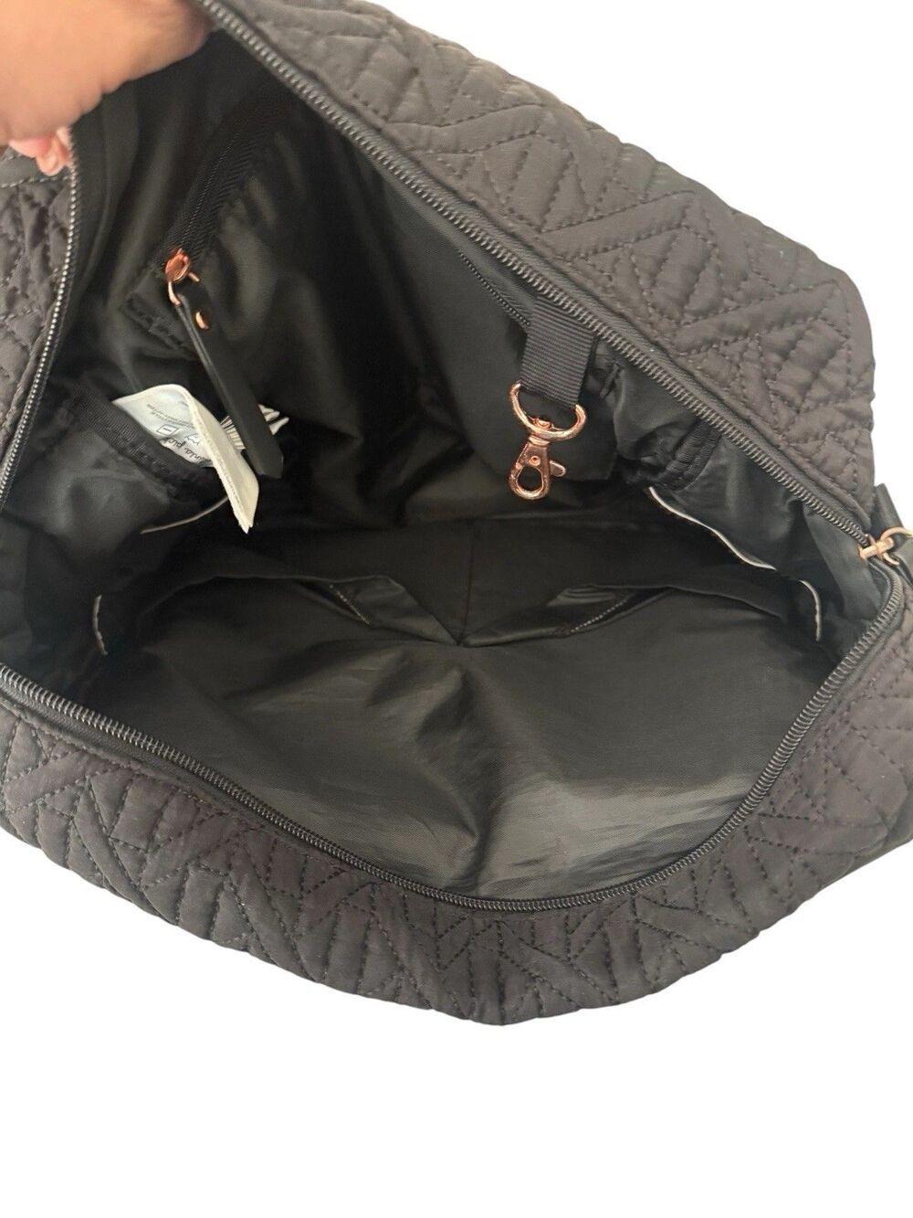 Petunia Pickle Bottom META Backpack Diaper Bag Neutral BLACK - Picture 4 of 6